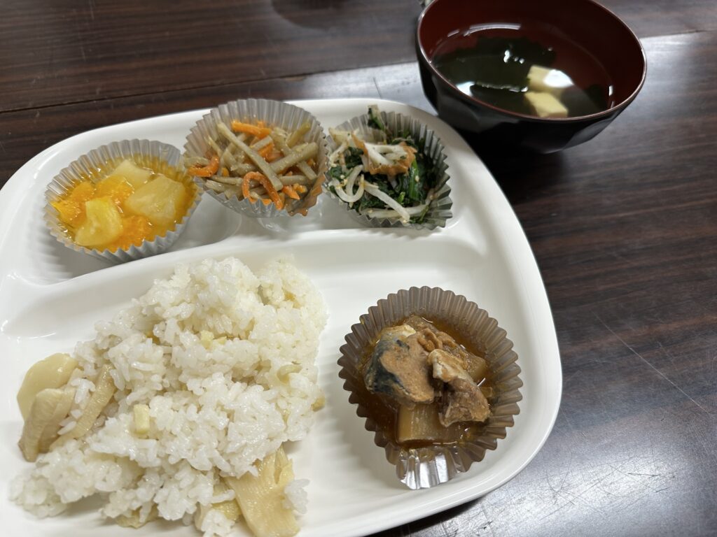 子供食堂の実際の料理