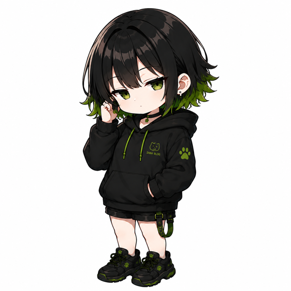 ミニキャラクターのサナ